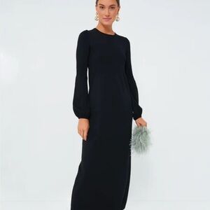 Pomander Place Black Lennox Dress